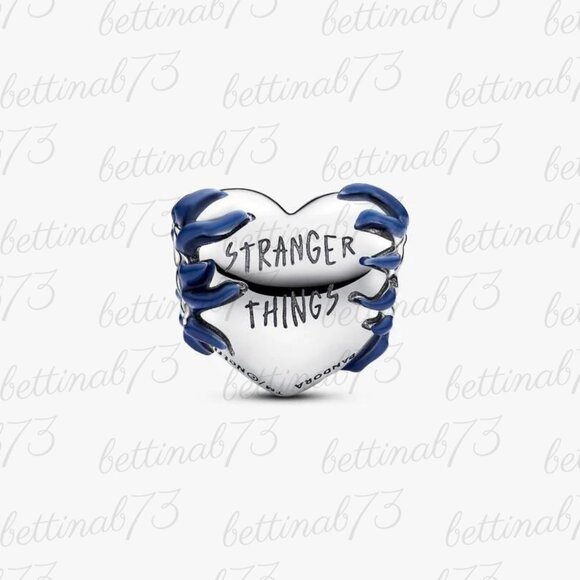 Pandora Stranger Things Glow-in-the-dark Heart Charm - Picture 3 of 7